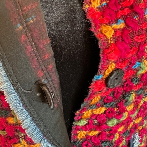 Dolce and Gabbana tweed and denim jacket - Picture 7 of 9